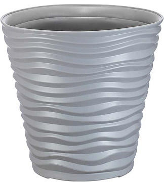 Кашпо Дюна 450*460 50л серый М3403