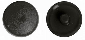 Заглушка под рамный дюбель и метизы черный