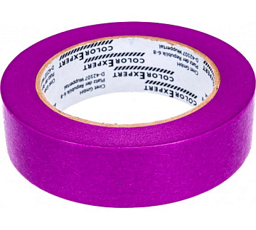 Лента бумажная фиолетовая 30мм*50м акриловый клей UV90, 9мк 96093199