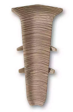 Угол внутренний Деконика 85 мм Дуб Капучино 205 (уп. - 20 шт.)