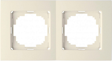 Рамка  Nilson Touran ECO 2-ая крем 24120092 (20)