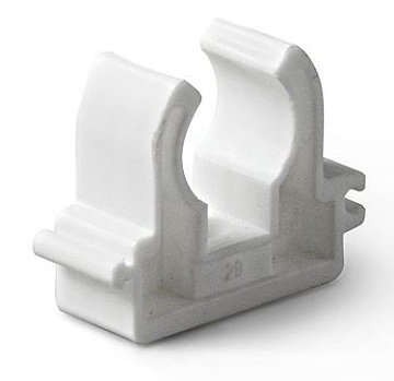 PP-R Опора одинарная Белая 40