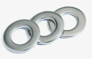 Шайба простая DIN125 нержА2 М5 (уп25шт)