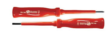Отвертка FIT изолированная 1000В PH2x100 55808
