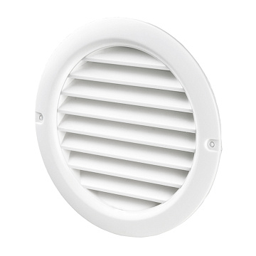 Решетка МВ 125бВс белая