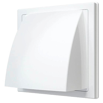 Выход стенной ERA 1515К10ФВ вытяжной с обратным клапаном 150х150 мм Серый