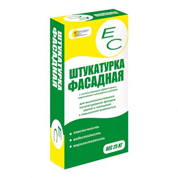 Штукатурка фасадная цементная 25кг ЕС (54)