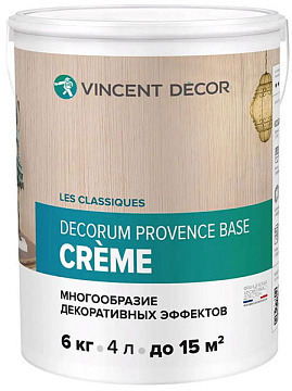 Прованс база Крем 6кг (Декорюм б.Деликат)