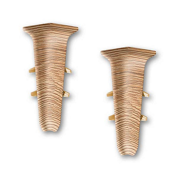 Угол внутренний Деконика 70мм Дуб Янтарный 221 (уп. - 25 шт.)