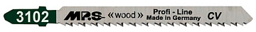 3102-2 пилки MP.S по дереву, "D.BOR"75\100*2,5 мм, CV, (2 шт) 70922
