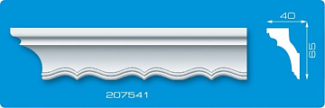 Плинтус потолочный 207541 Формат 2м (41)