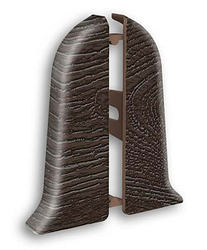 Заглушка Идеал Классик 55 мм Венге тёмный 303 (уп. - 20шт.)