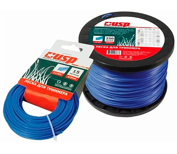 Леска 15м квадрат 2.4м USP 78050