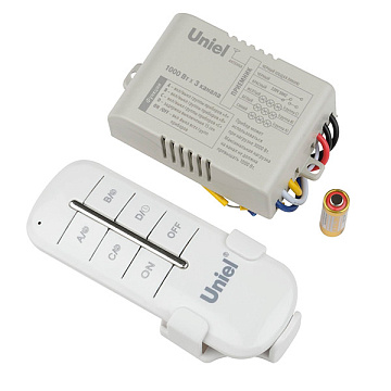 Пульт управления UNIEL UCH-P005-G3-1000W-30M 3 канала*1000Вт.