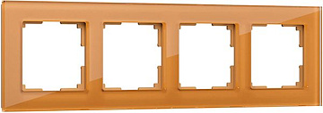 Рамка на 4 поста (бронзовый) WL01-Frame-04