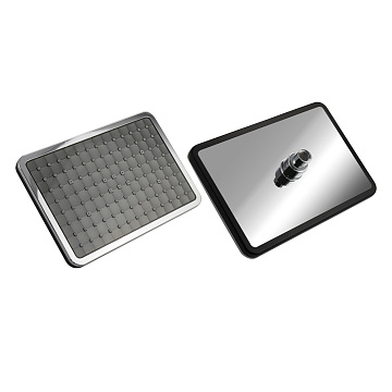 юЛейка "тропический душ" GFmark 3d прямоугольная 300*200мм. (6053)