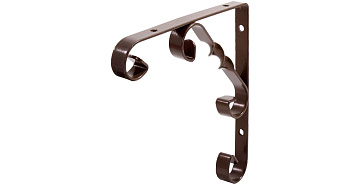 Кронштейн ОРНАМЕНТАЛ 250мм антик бронза L7410AB