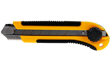 Нож FIT технический 25мм усиленный с вращ.прижим. 10326