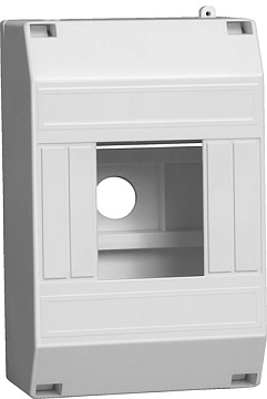 KREPTA 3 Корпус пластиковый КМПн 1/4 IP20 белый IEK MKP31-N-04-30-135