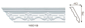 Плинтус потолочный 16019 Формат 1,3м (28)