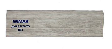 Плинтус напольный Элегант Дуб Аргенто 2,2м (уп. - 20 шт.)