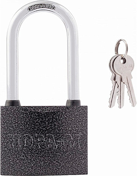 Замок навесной СТАЛЬ серия212дд 70мм НОРА-М