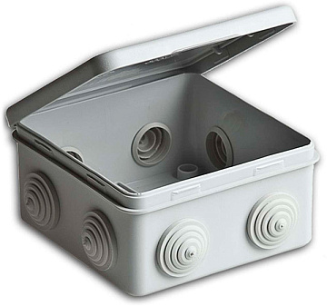 Коробка распр 80х80х50мм IP54 Ruvinil 67040М
