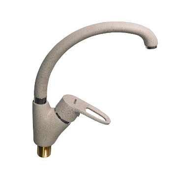 Смеситель BRIMIX для кухни боковой темно-беж (1089)