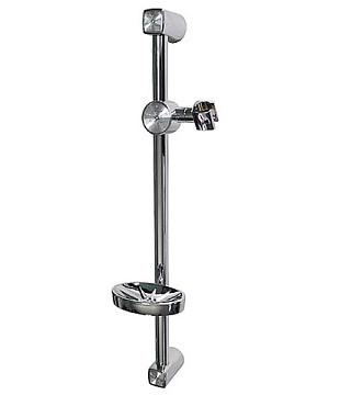 юСтойка душевая металлическая с мыльницей БЕЗ ЛЕЙКИ и ШЛАНГА RUSSIAN-MOSCOW (900)