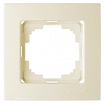 Рамка  Nilson Touran ECO 1-ая крем 24120091 (20)