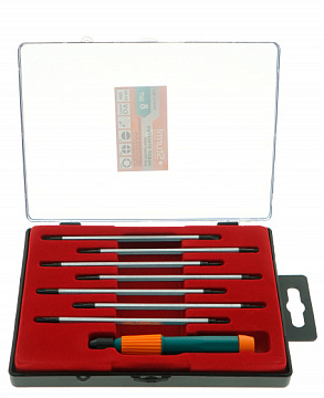 Набор отверток для точ. механики 8 предм. Sturm! 1040-11-S14