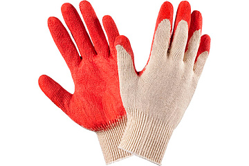 Перчатки 1й латекс СВС красный