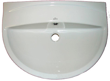 Раковина c пьедесталом CERSANIT MITO RED 60 БЕЗ ОТВЕРСТИЯ