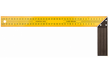 Угольник столярный металлический 400мм FIT 19440