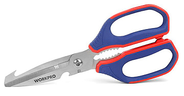 Ножницы многофункциональные кухонные 250мм WorkPro WP214006