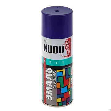 Сиреневая эмаль универсал 520мл KU-1021 KUDO