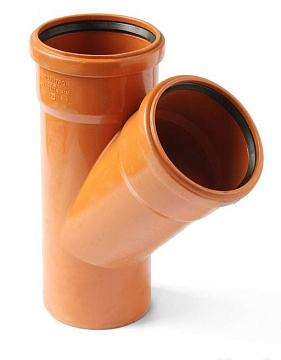 PP Тройник для наружной канализации PRO AQUA TERRA 160x160/45