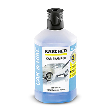 Шампунь Karcher автомобильный 3в1 (1л) 6.295-750.0