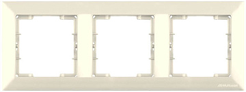 Рамка 3-я, цвет крем, CANDELA