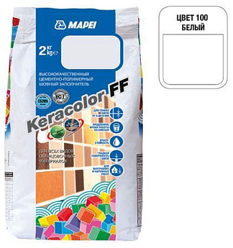 KERACOLOR FF №100 2кг, белый
