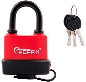 Замок навесной влагостойкий серия700 38мм НОРА-М