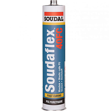 Клей-Герметик полиуретановый белый 600мл Соудафлекс 40ФС 134714(102486)