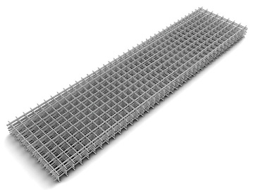 Сетка металлическая сварная ячейка50*50 размер 350*2000 проволока 4мм (0,70м2/шт.)