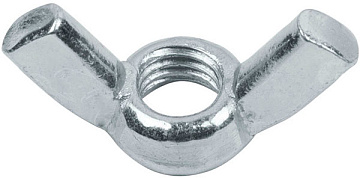Гайка барашковая М6 цинк (уп250шт)