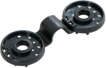 Клипса пластиковая Люверс д/сетки