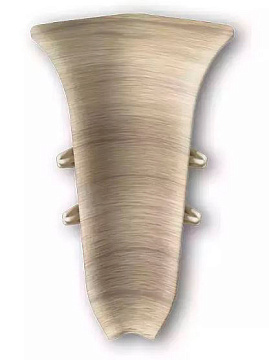 Угол внутренний Идеал Классик 55 мм Клен  северный 263  (уп. - 20шт.)