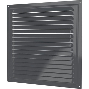 Решетка вентиляционная МЭ 300х300 окраш.сталь Gray ERA