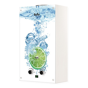 Водонагреватель газовый Ballu GWH 10 Fiery Glass Lime