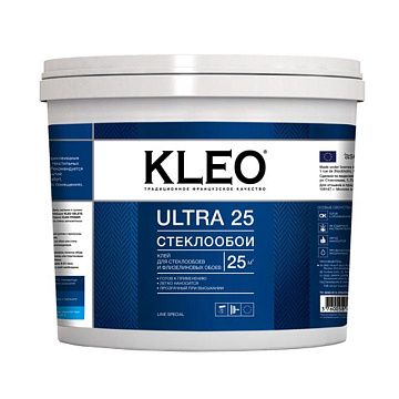 Клей обойный KLEO ULTRA 25 для стеклообоев готовый 5 кг