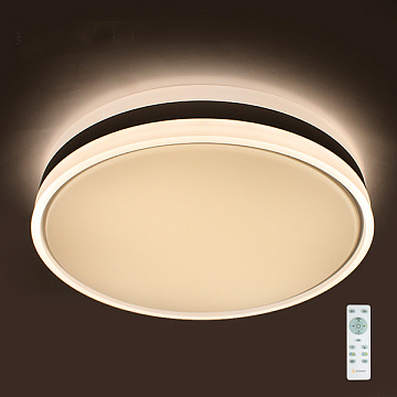 Светильник MAYSUN с/д BALANCE DOUBLE 95W R-500-WHITE/SILVER-220-IP44